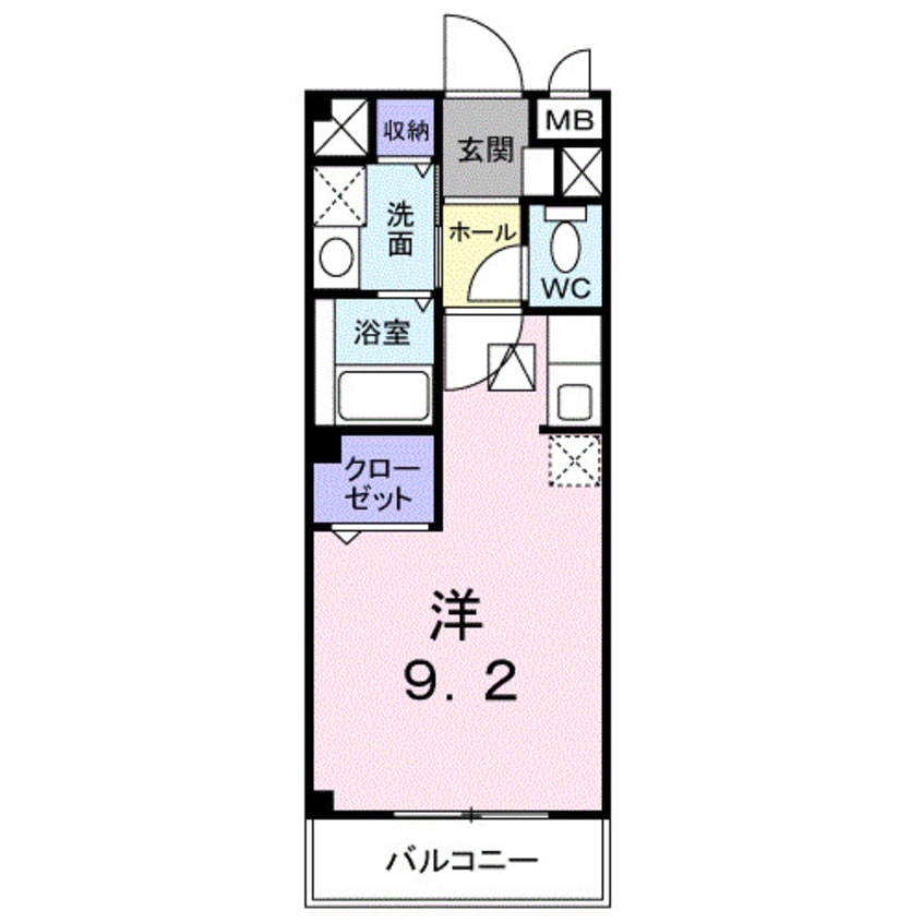 間取図 モルティ・ＭＫ