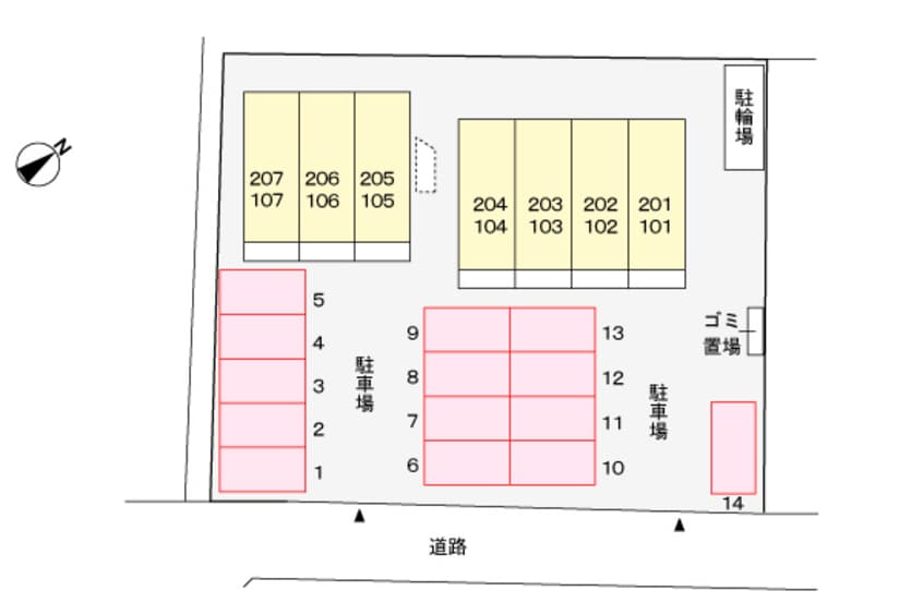 駐車場 モルティ・ＭＫ
