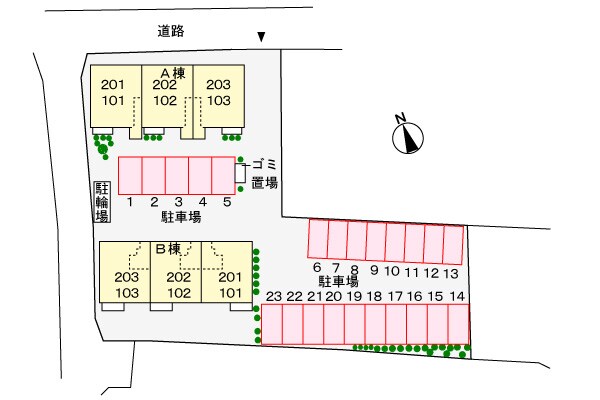 駐車場 エスポワールＢ