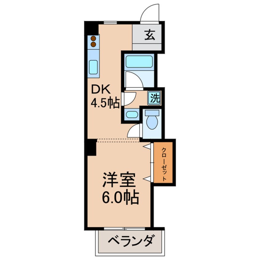 間取図 サニーハイツ松島