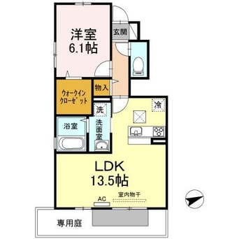 間取図 ミ シェール エクラ