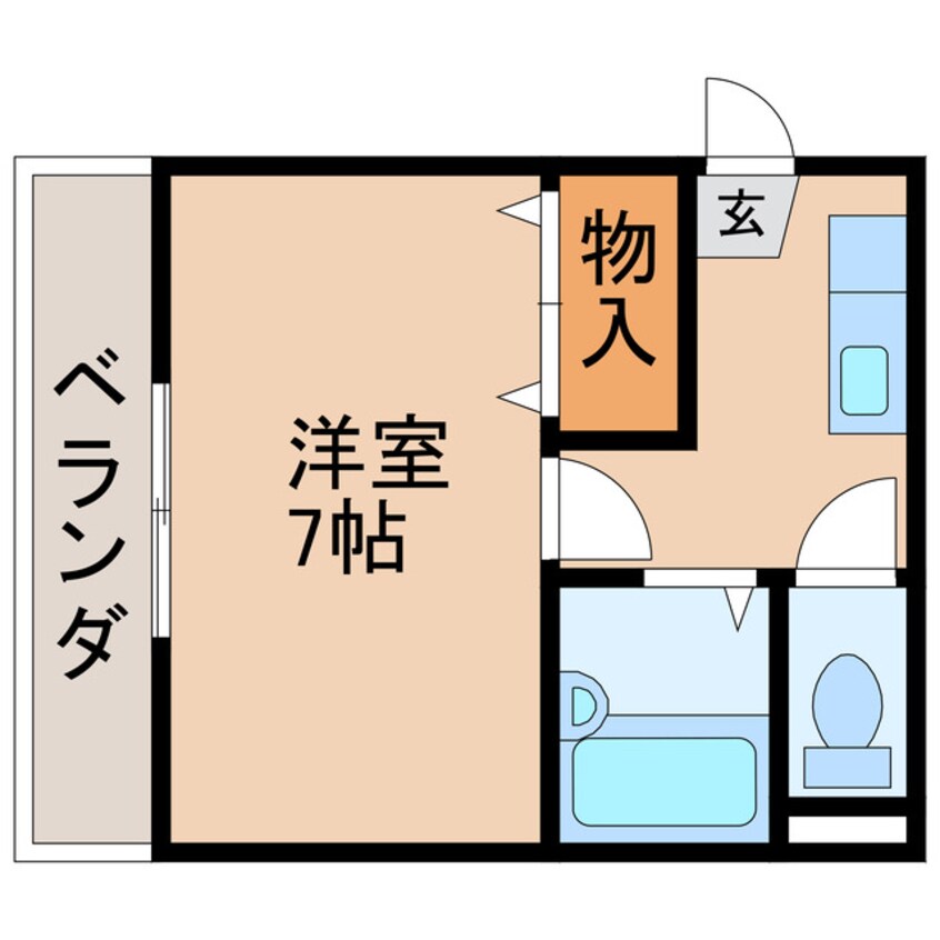 間取図 遠山ハイツⅢ