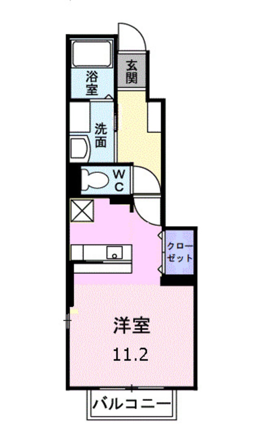 間取図 バレーフィールドⅡ