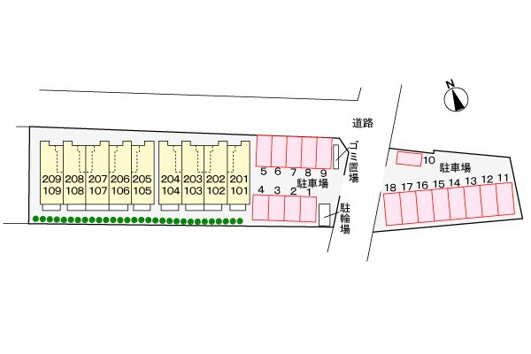 駐車場 バレーフィールドⅡ