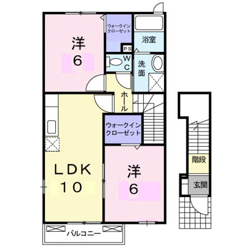 間取図 アルドーレ　Ⅰ
