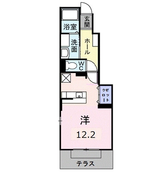 間取図 メリオル　カザ　Ｂ