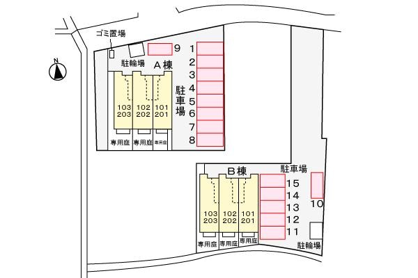 駐車場 メリオル　カザ　Ｂ