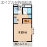 フラワーマンション（花ノ宮） 1Kの間取り