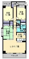 RATAN・TATA 3LDKの間取り