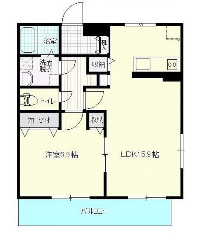 間取図 サンモールⅡ