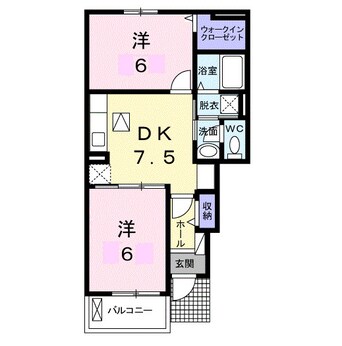 間取図 グローレＢ