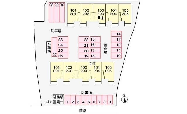 駐車場 アグレアーブルⅠ