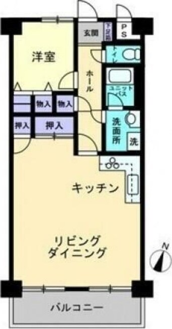 間取図 マリオン栗林公園