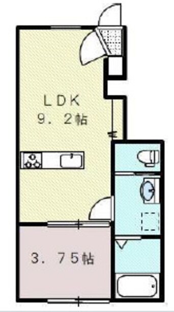 間取図 ＬＵＭＩＥＬＥ仏生山