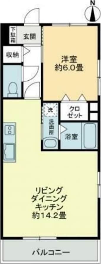 間取図 エバーグリーン