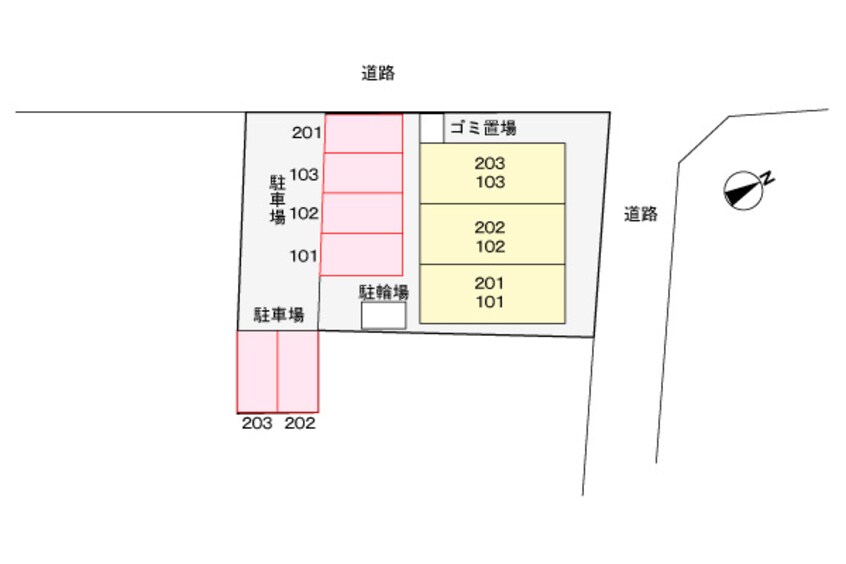 駐車場 グランディール江木