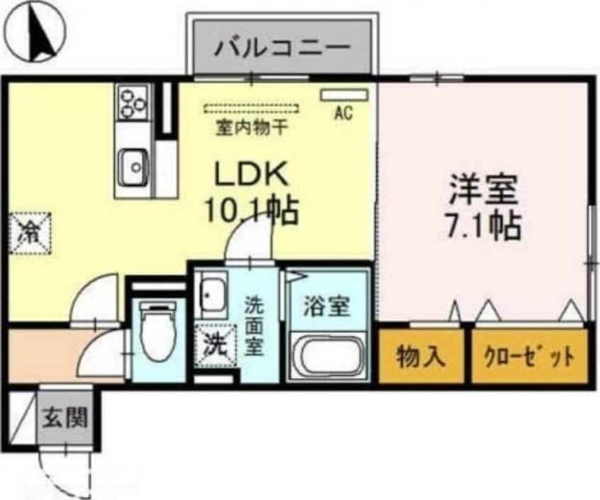 間取図 Ｆｕｌｌ　Ｂｌｏｏｍ