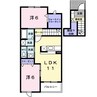 サンシャイン２１ 2LDKの間取り