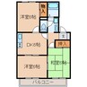 ミラージュシティ 3DKの間取り