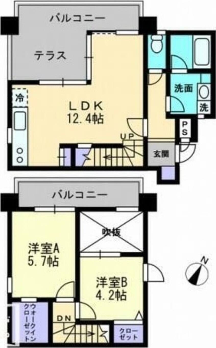間取図 キュービックパレス