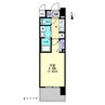 S-RESIDENCE中央町alectra 1Kの間取り