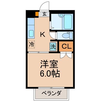 間取図 リッチモンド香西