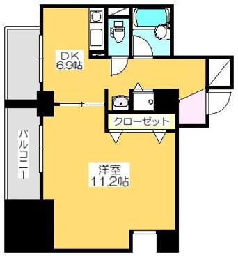 間取図 エグゼクティブコート中新町