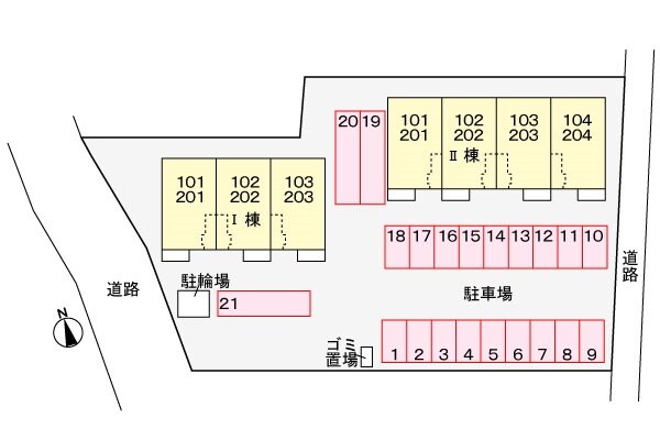 駐車場 椿Ⅰ