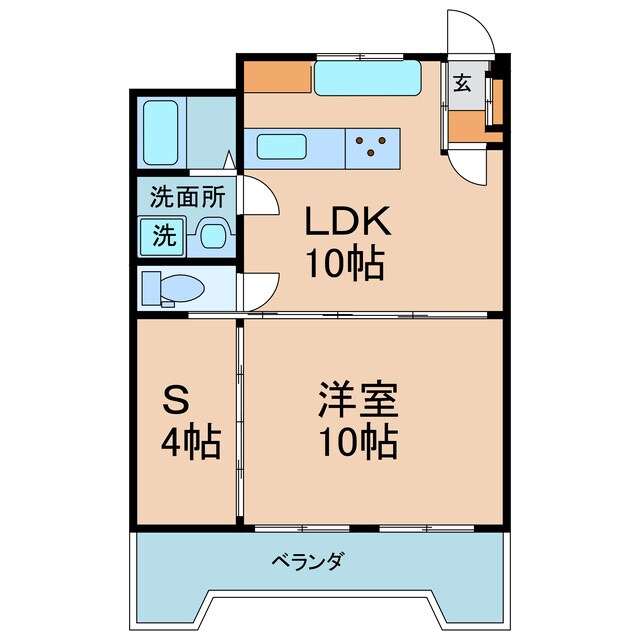 間取り図 パルムハウス高松