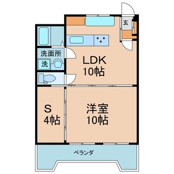 間取図 パルムハウス高松