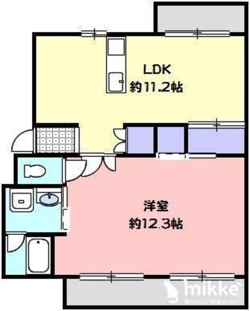 間取図 吉原マンション