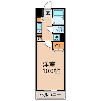 間取図 コーポアルド(亀岡)