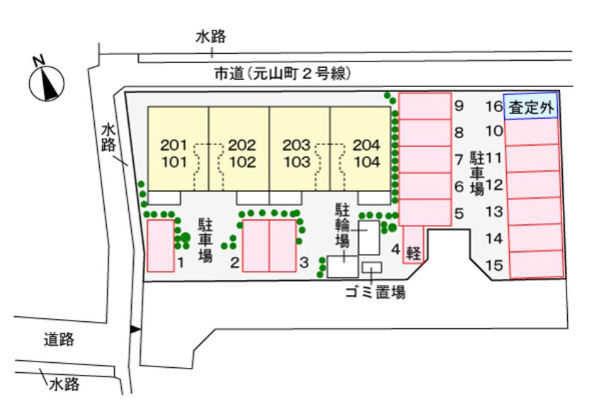 駐車場 サンリット