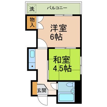 間取図 アーバン錦町