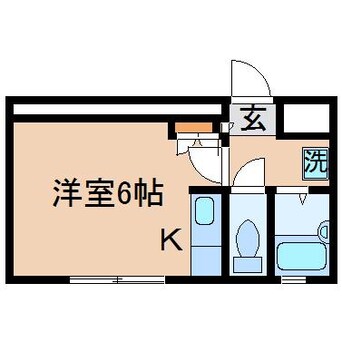 間取図 パステル１