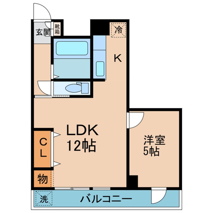 間取図 藤塚コーポラス