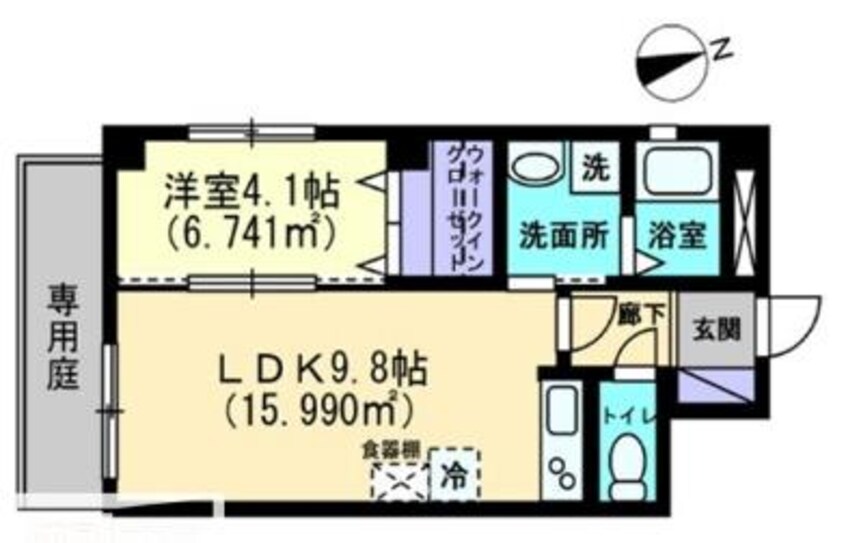 間取図 プレミール亀岡