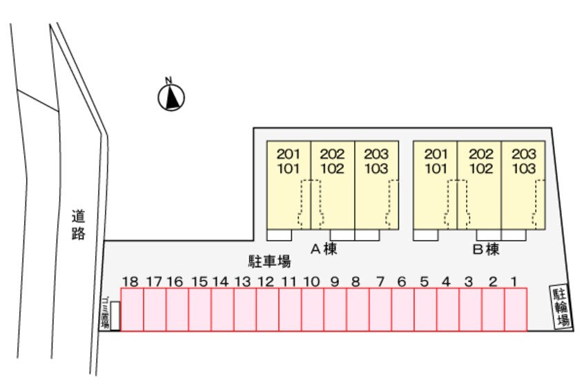 駐車場 グランディール・２１　Ａ
