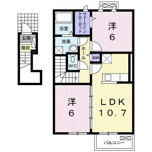 間取り図 トルヴェ　ラ　フェーヴⅢ