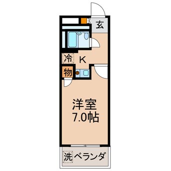 間取図 メゾンプレジール