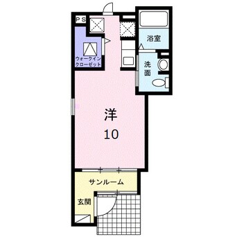 間取図 メゾン　ド　フルールⅡ