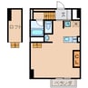 コリドールベイ 1Rの間取り