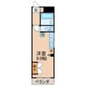 ダイアパレス桜町 1Rの間取り