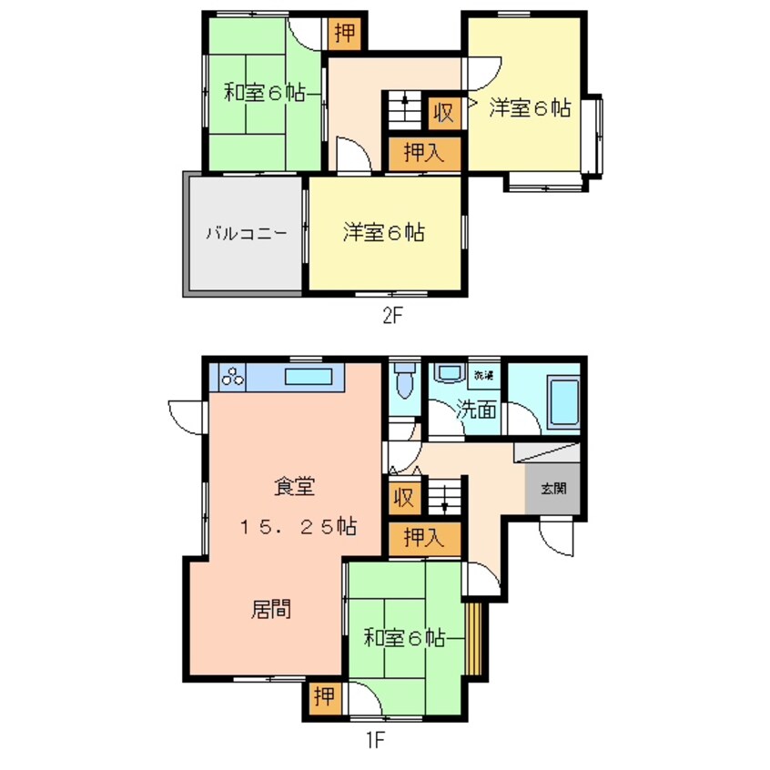 間取図 梶原邸