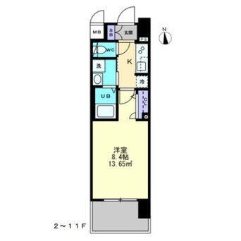 間取図 S-RESIDENCE中央町alectra