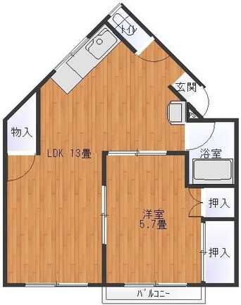 間取図 レクセラ上福岡