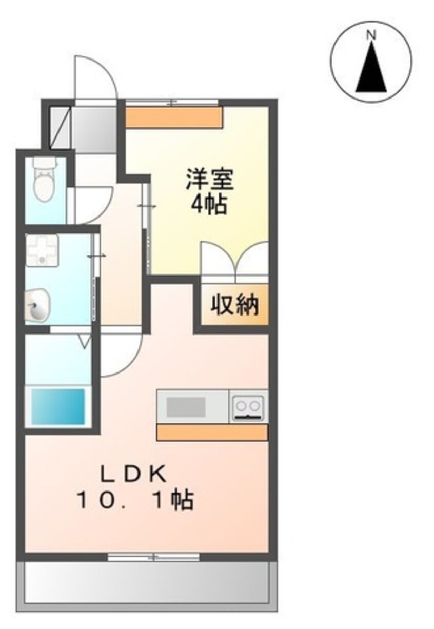 間取図 ヴェルジェ