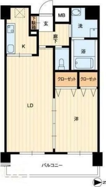 間取図 アルファレガロ栗林