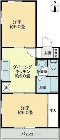 間取り図 シャンボール福岡