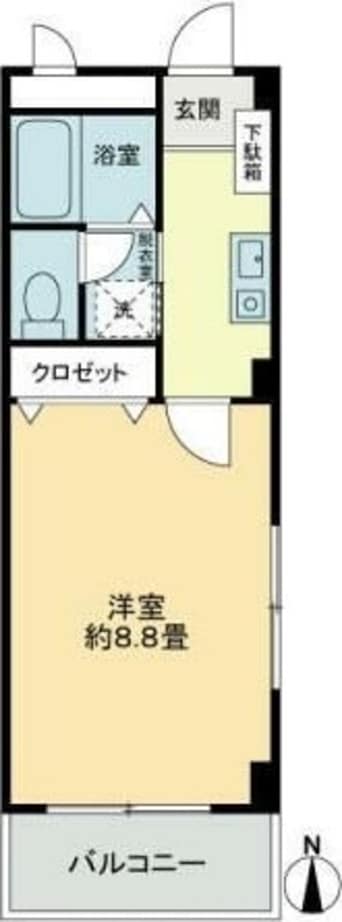 間取図 フォブールＭＩＫＩ